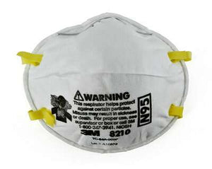 N95 3M Particulate Respirator 8210 Mask (3 EA/Case)