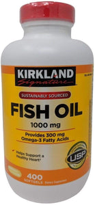 FISH OIL 1000 MG 400 ADULT SOFT GELS