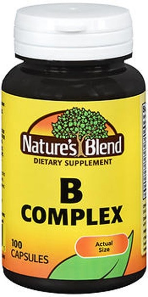 B COMPLEX SUPPLEMENT 100 CAPSULES