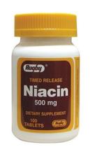 Load image into Gallery viewer, Niacin 500/750 mg Adult Tablets Timed Release (100 Tablets)
