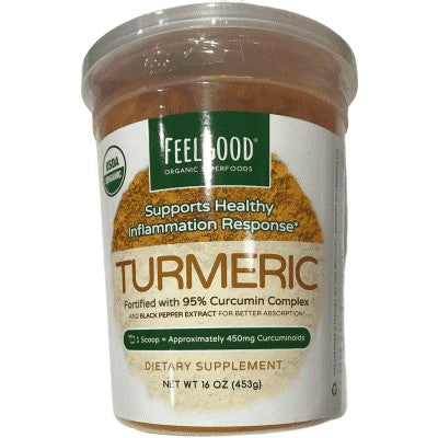 USDA Organic Turmeric Powder 64 servings Adult Supplement