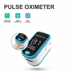 Finger Pulse Oximeter Blood Oxygen Heart Rate SpO2 Monitor