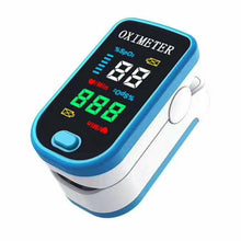 Load image into Gallery viewer, Finger Pulse Oximeter Blood Oxygen Heart Rate SpO2 Monitor
